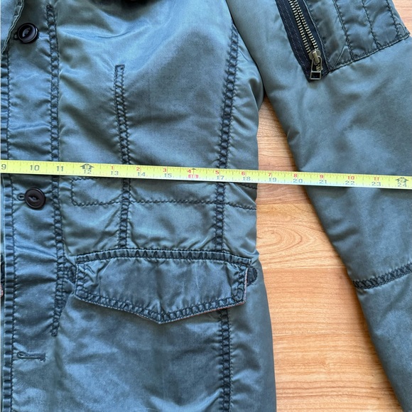 Vintage DKNY Jeans Men’s Size S Brooklyn Style Used Khaki Cotton Jacket - Picture 7 of 16